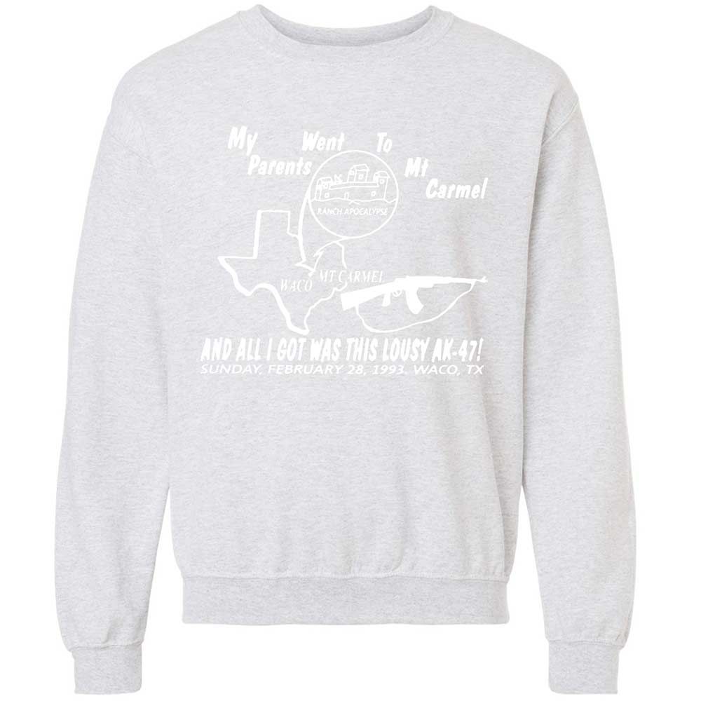 Classic Unisex Sweatshirt - 3QH8FA7H - Ash - 16
