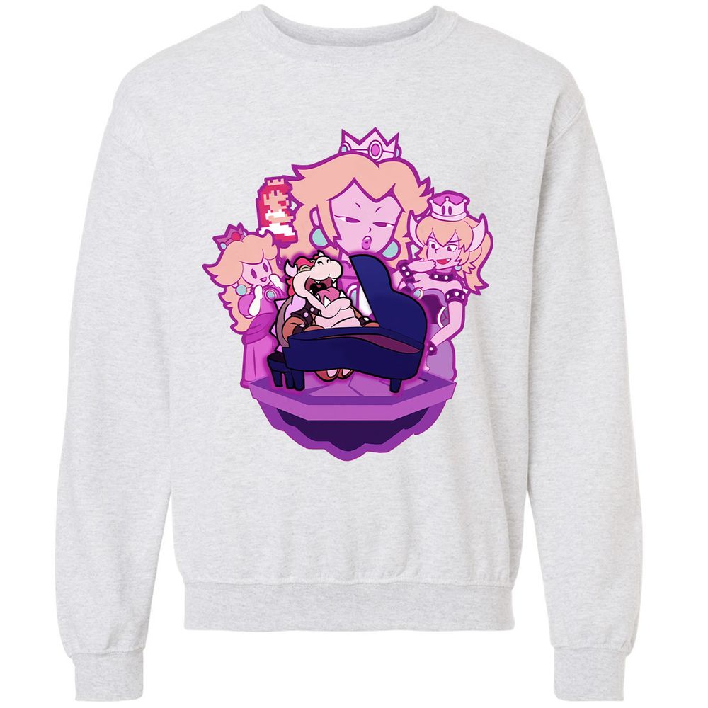 Classic Unisex Sweatshirt - QGU37UKW - Ash - 16