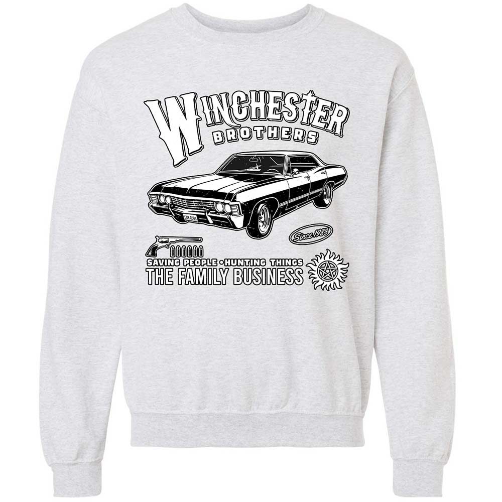Classic Unisex Sweatshirt - ZZQQTLAB - Ash - 16