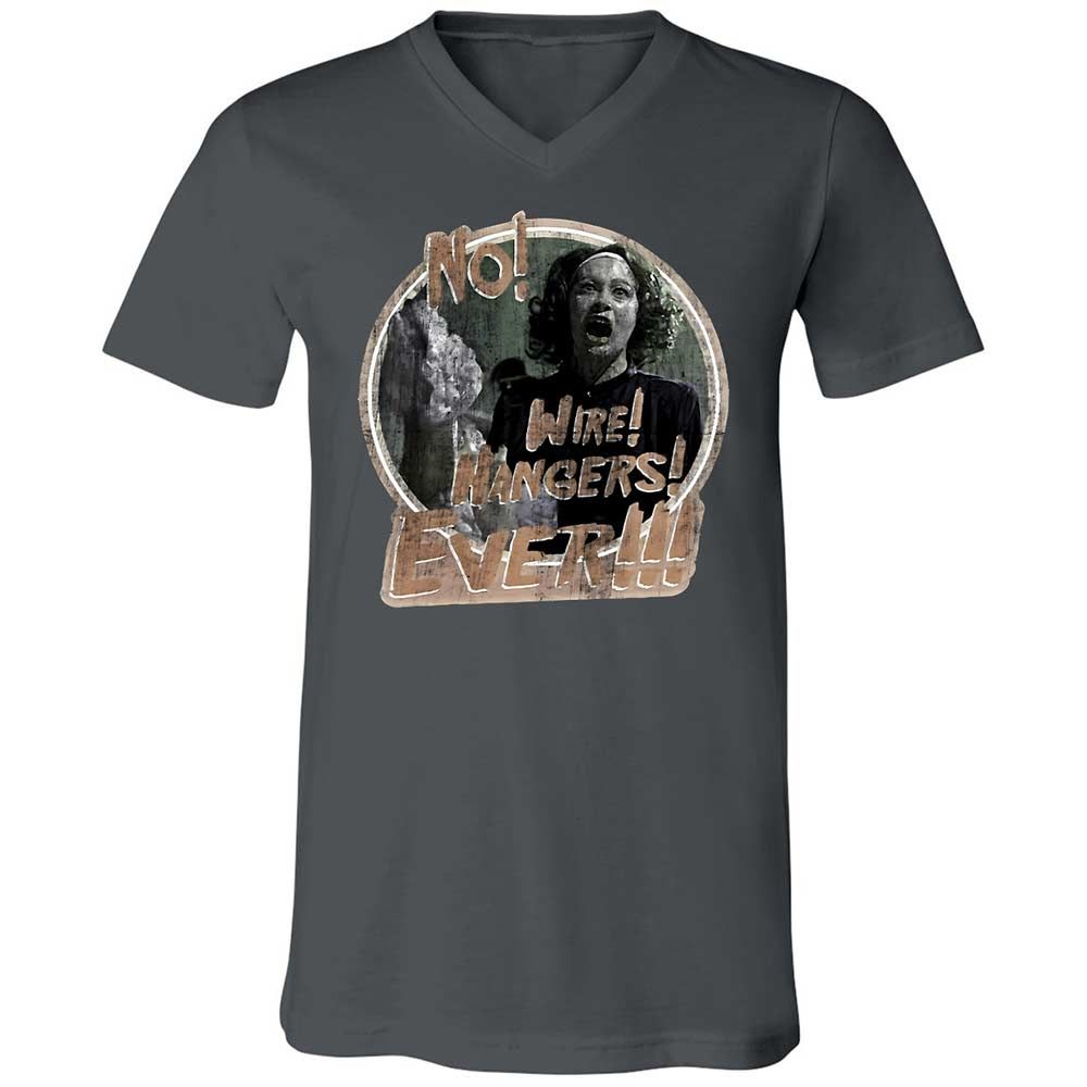 Unisex V-Neck T-Shirt - 6JPJ9S2J - Asphalt - 16