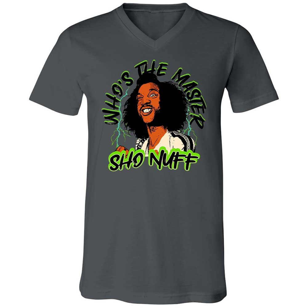 Unisex V-Neck T-Shirt - R6H8CX6T - Asphalt - 16