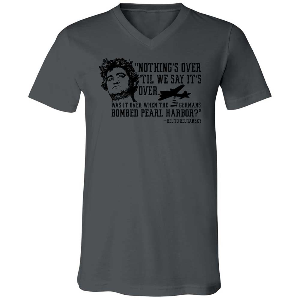 Unisex V-Neck T-Shirt - ZW3F1LL2 - Asphalt - 16