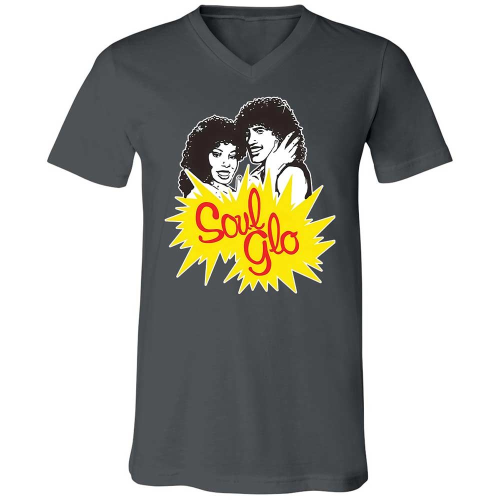 Unisex V-Neck T-Shirt - G96SR6VM - Asphalt - 16