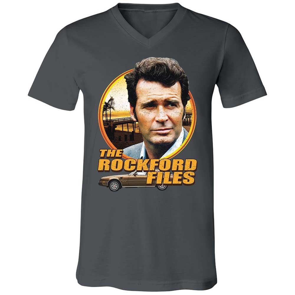 Unisex V-Neck T-Shirt - VSWCHB7U - Asphalt - 16