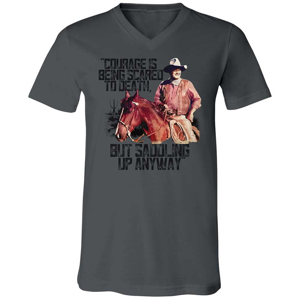 Courage is being scared to death, but saddling up anyway - Asphalt - 16