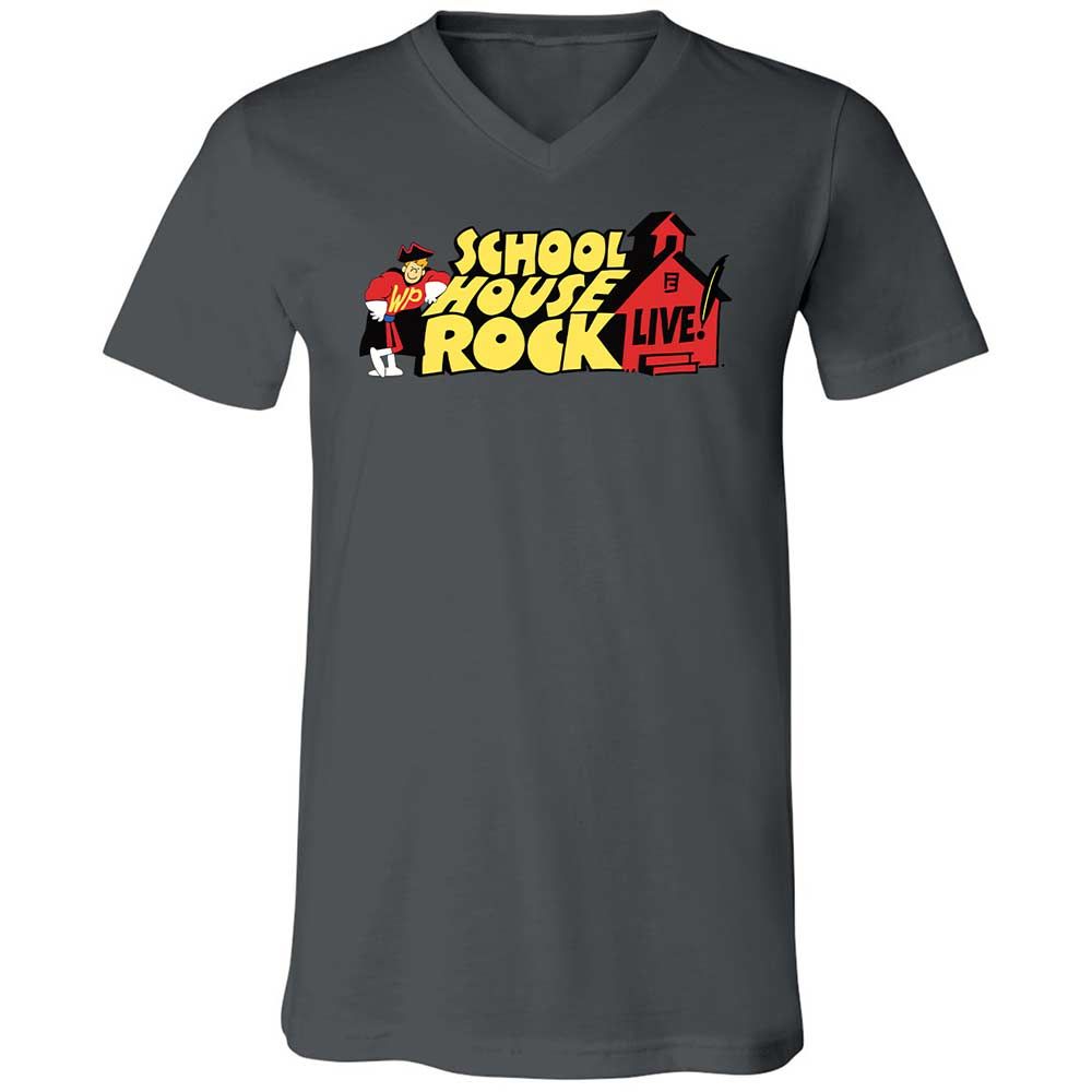 Unisex V-Neck T-Shirt - EWRLL12S - Asphalt - 16