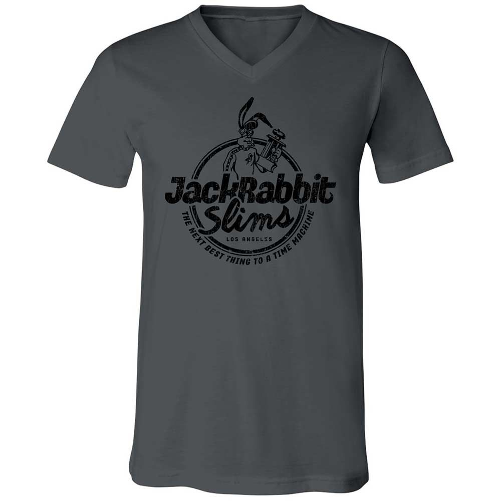 Unisex V-Neck T-Shirt - SC3R2A4D - Asphalt - 16