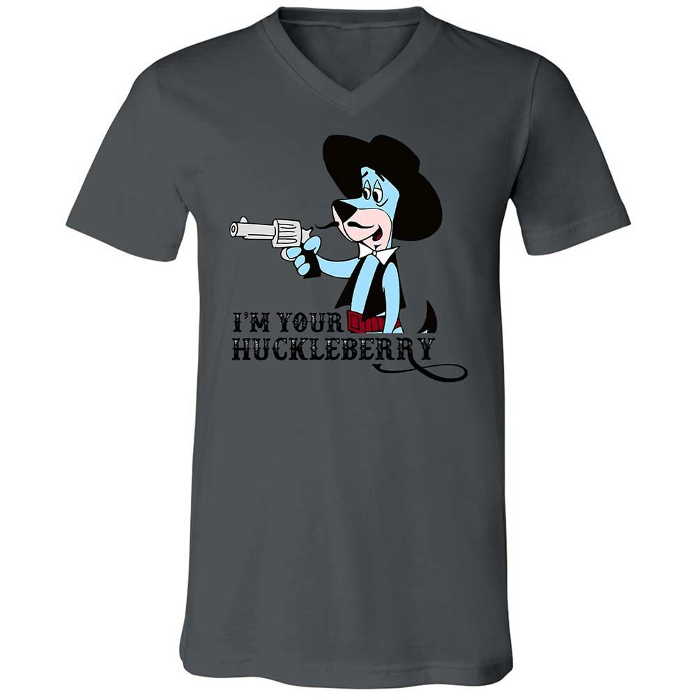 Unisex V-Neck T-Shirt - BH985VSW - Asphalt - 16