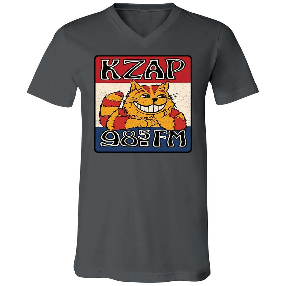Unisex V-Neck T-Shirt - MKA6G9C6 - Asphalt - 16
