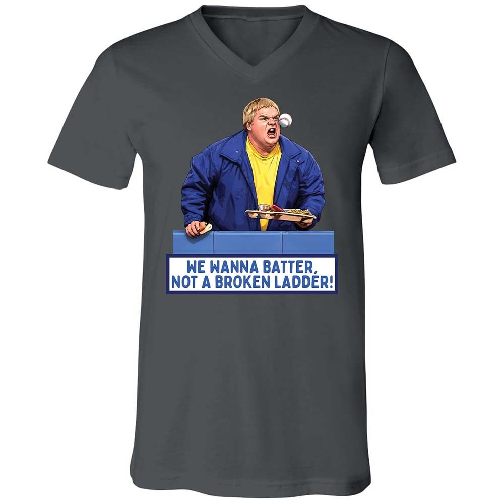Unisex V-Neck T-Shirt - TU2NT2KB - Asphalt - 16