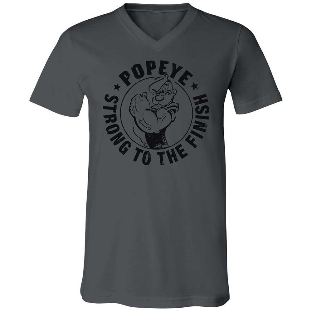Unisex V-Neck T-Shirt - 76V52N1L - Asphalt - 16
