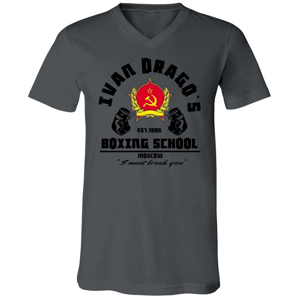 Unisex V-Neck T-Shirt - X71SPMUC - Asphalt - 16