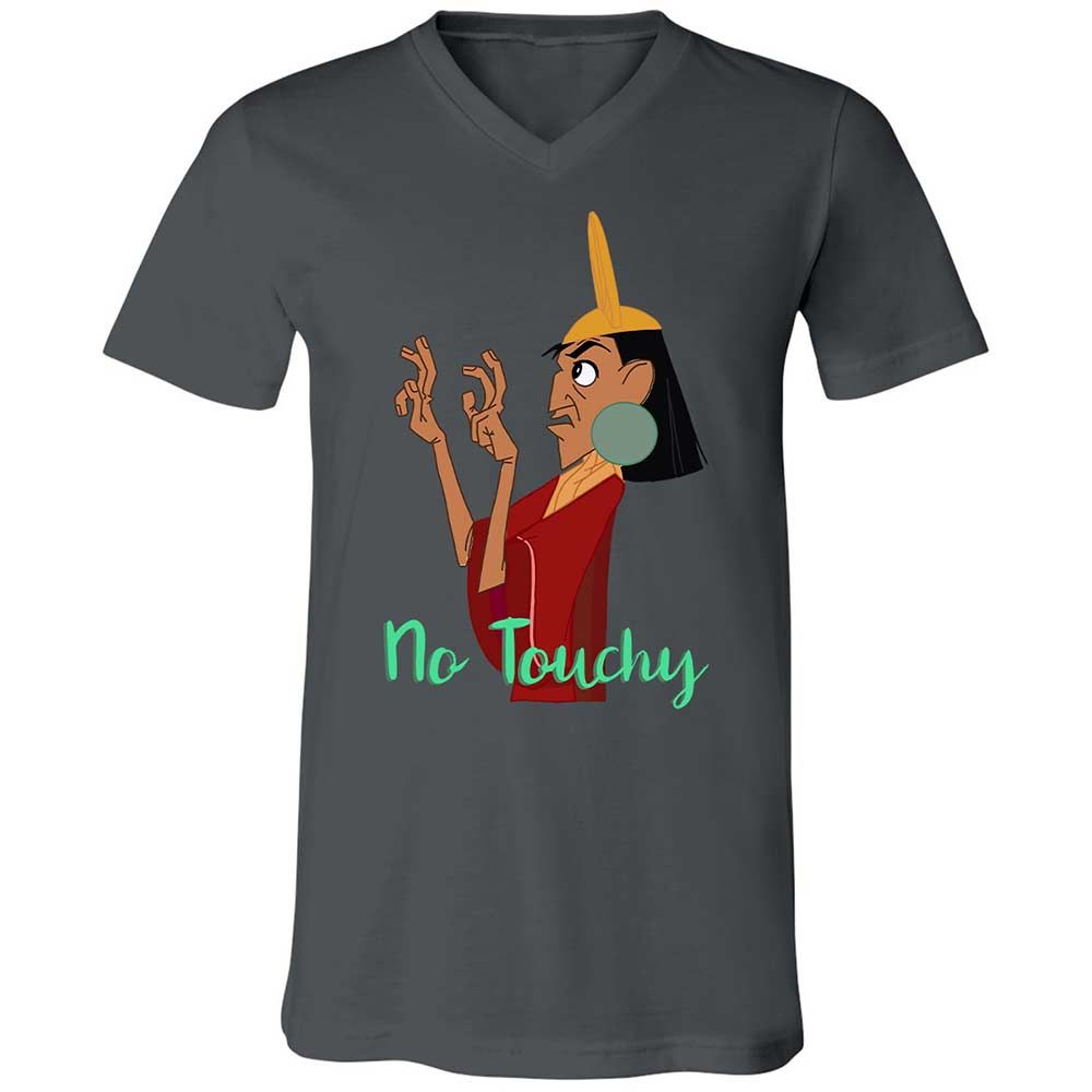Unisex V-Neck T-Shirt - 2A59T6L6 - Asphalt - 16