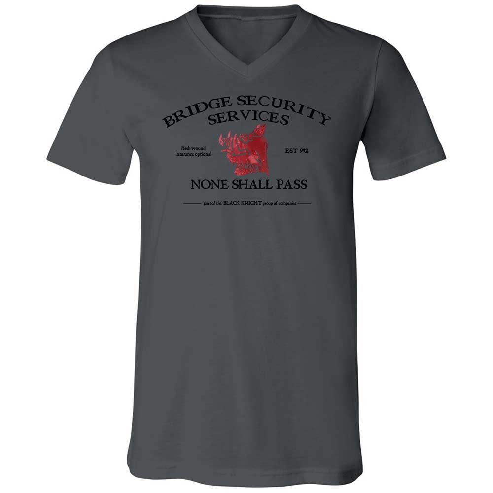 Unisex V-Neck T-Shirt - A9GK79EZ - Asphalt - 16
