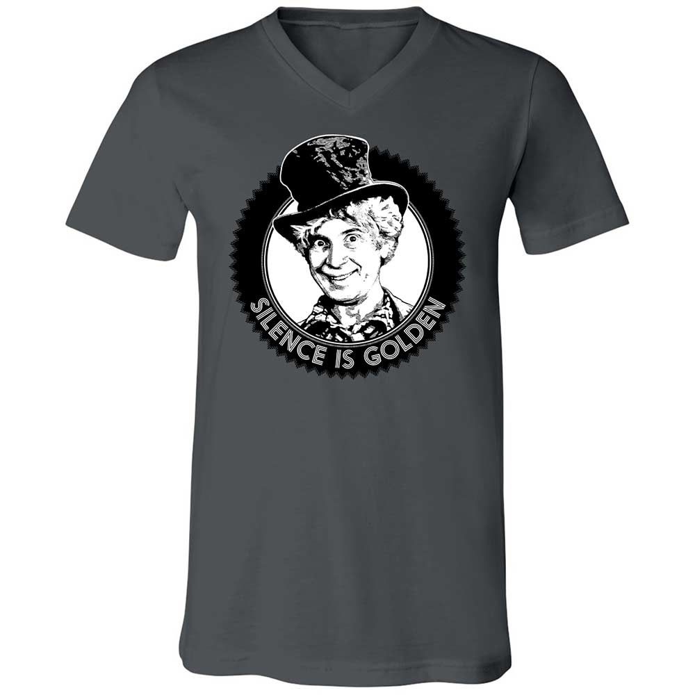 Unisex V-Neck T-Shirt - MZAHK3RB - Asphalt - 16