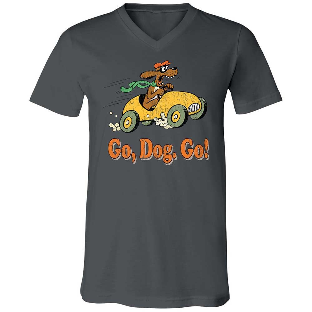 Unisex V-Neck T-Shirt - SU8RS743 - Asphalt - 16