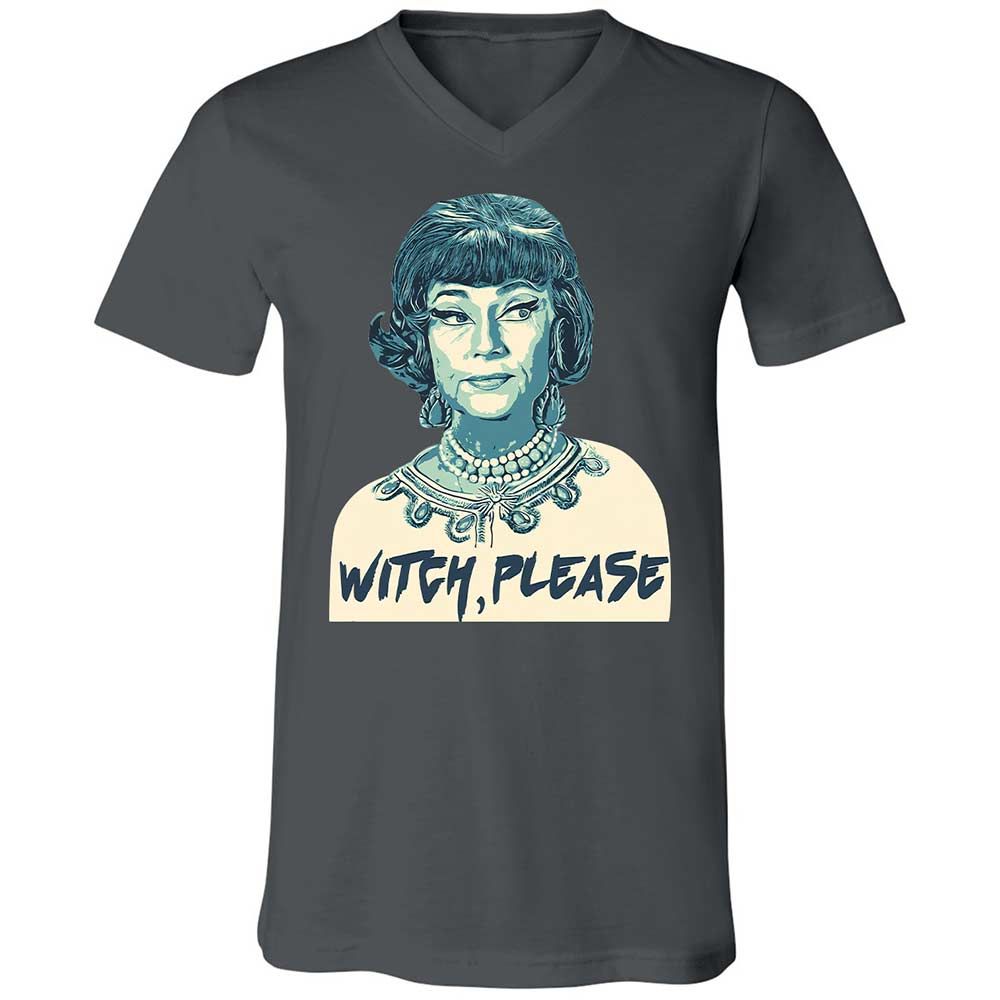 Unisex V-Neck T-Shirt - K6UWBW2V - Asphalt - 16