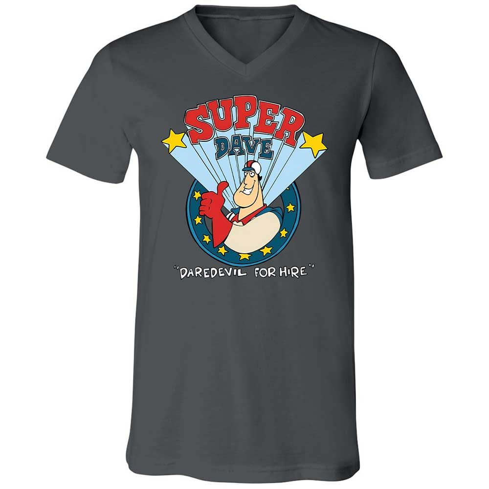 Unisex V-Neck T-Shirt - FYNT338N - Asphalt - 16