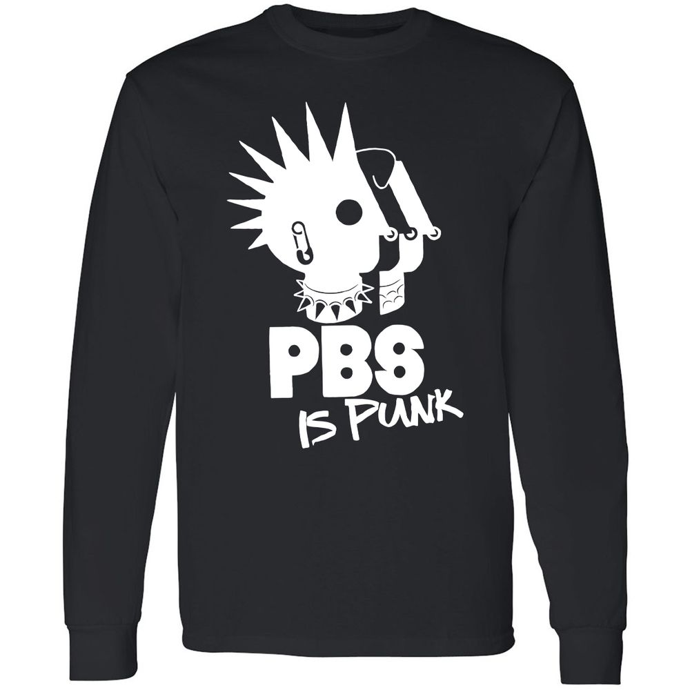 Long Sleeve T-Shirt - 6B96WS3V - Black - 16
