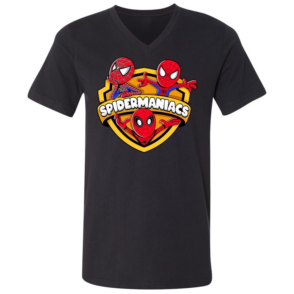 Unisex V-Neck T-Shirt - TTYDBV38 - Black - 16