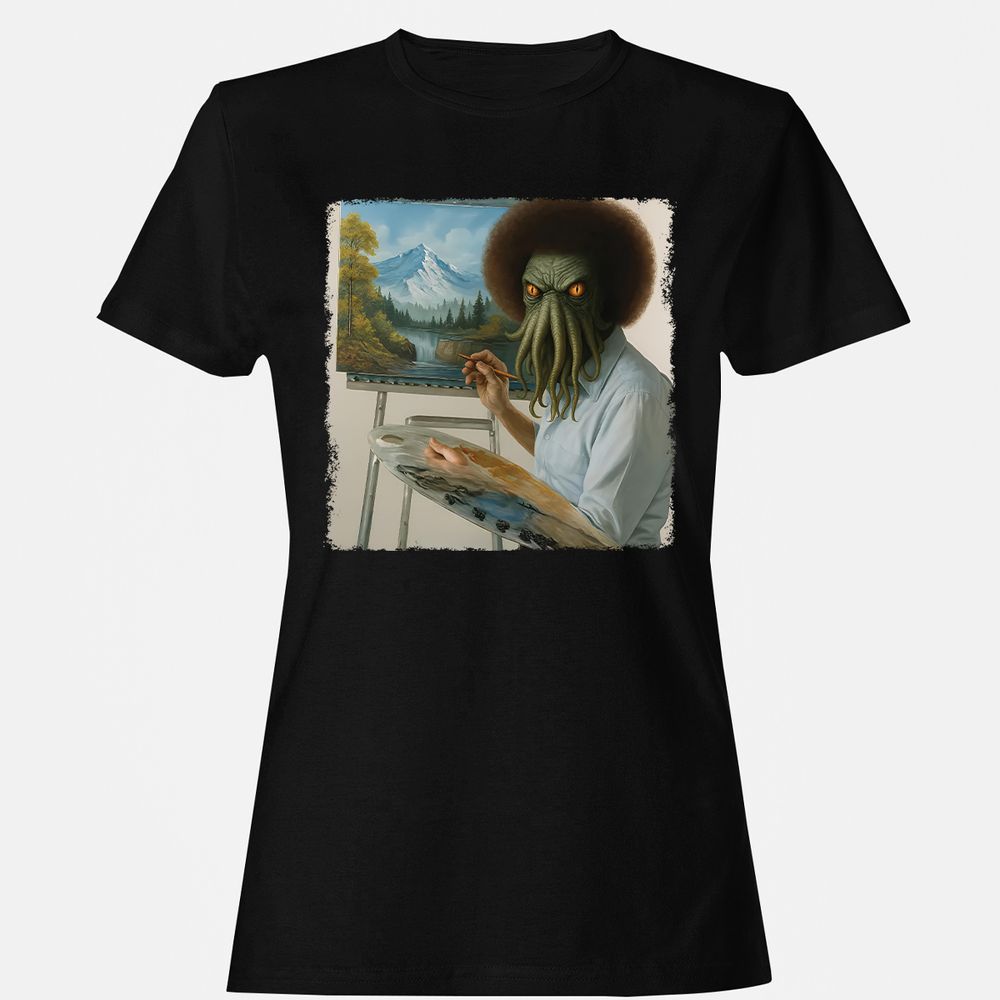 Women's T-Shirt - GK78FAKW - Black - 16