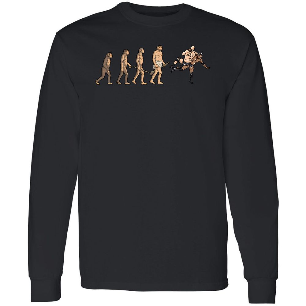 Long Sleeve T-Shirt - WLFL6J6S - Black - 16