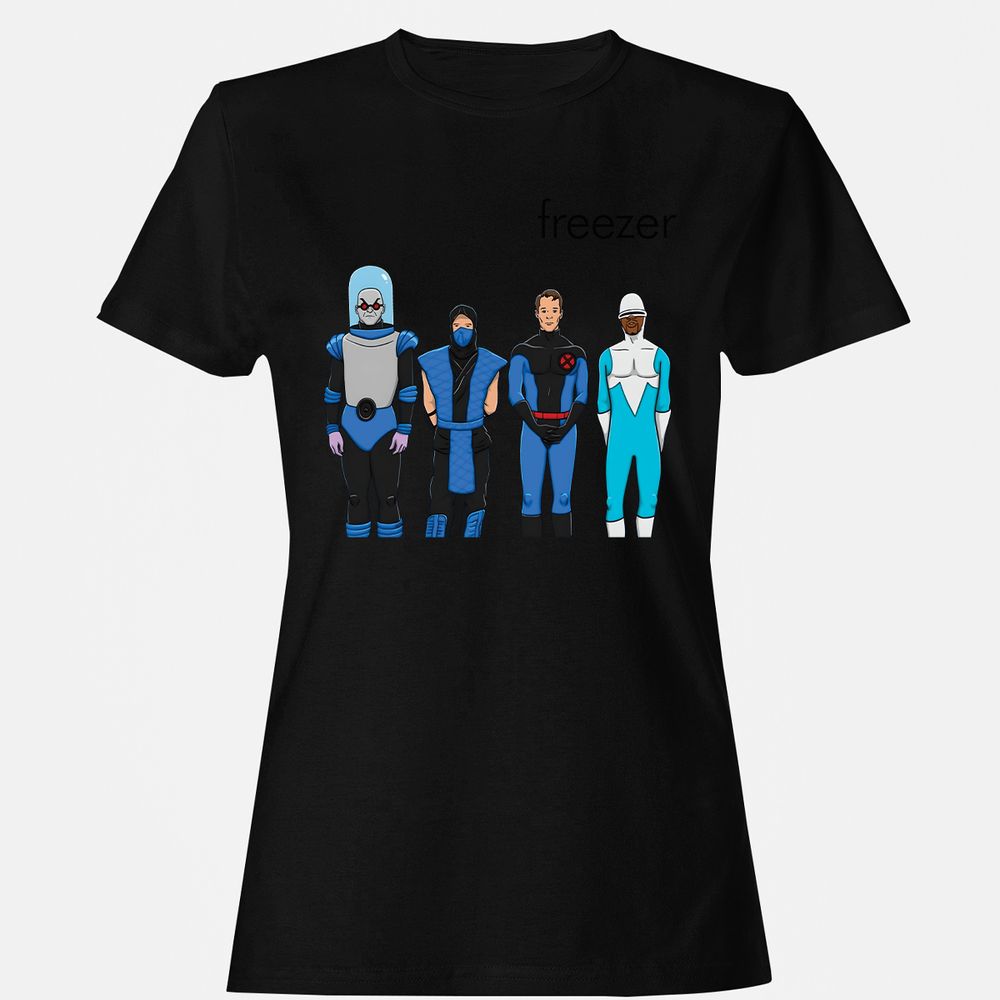 Women's T-Shirt - QSCT6XPG - Black - 16