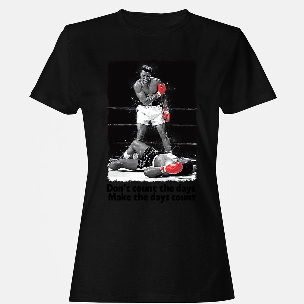 Women's T-Shirt - KDTP9XAW - Black - 16
