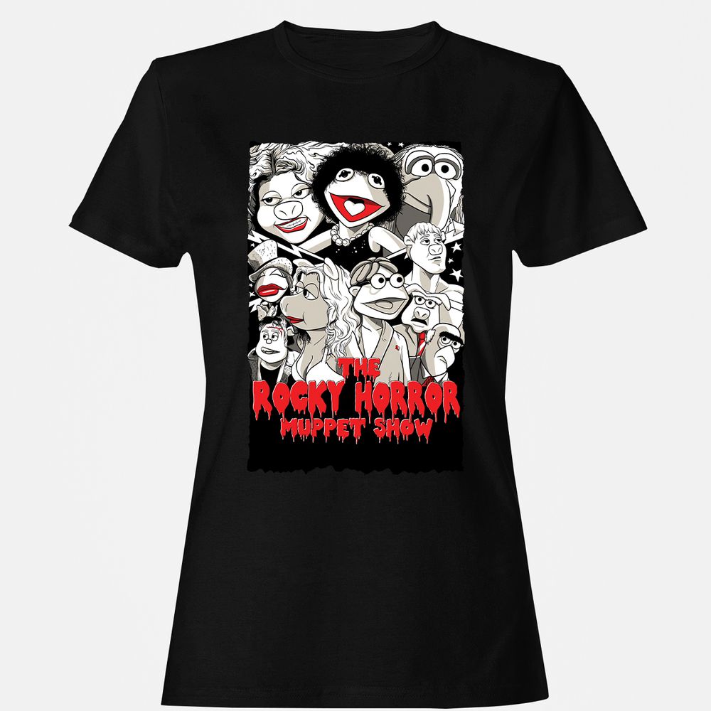 Women's T-Shirt - VLD7RWGZ - Black - 16