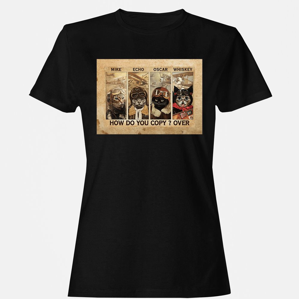 Women's T-Shirt - X96F68F6 - Black - 16