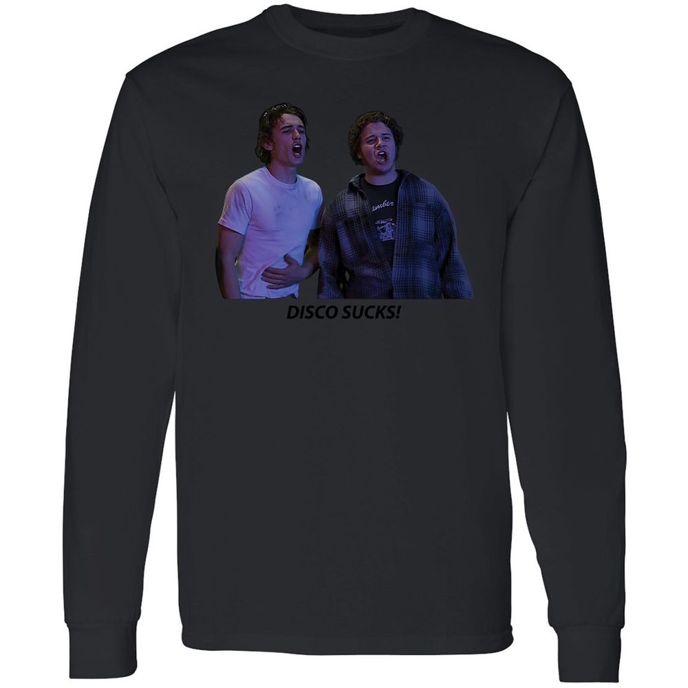Long Sleeve T-Shirt - HQD3BWGF - Black - 16