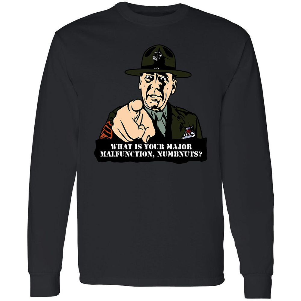 Long Sleeve T-Shirt - M9915R46 - Black - 16