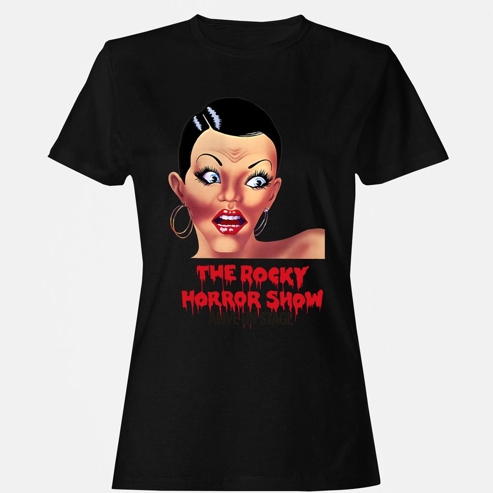 Women's T-Shirt - 8KUC3YBG - Black - 16