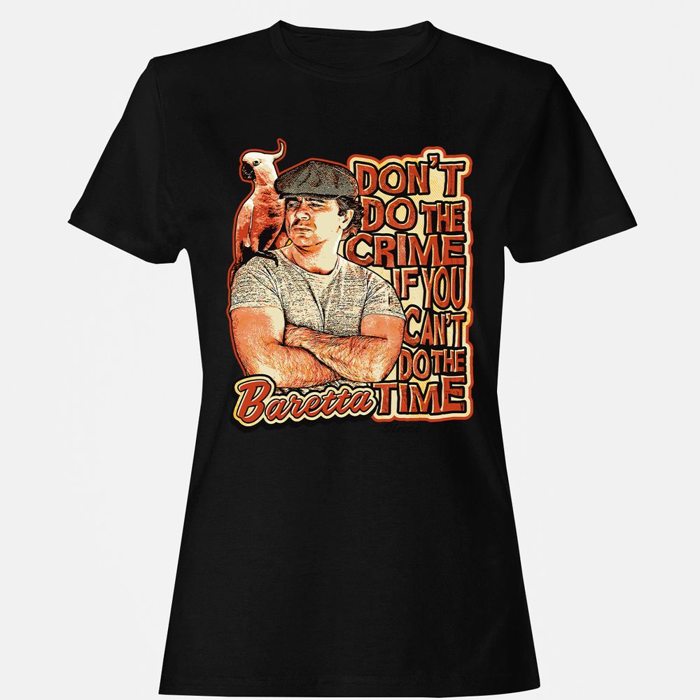 Women's T-Shirt - E1RZJFHM - Black - 16