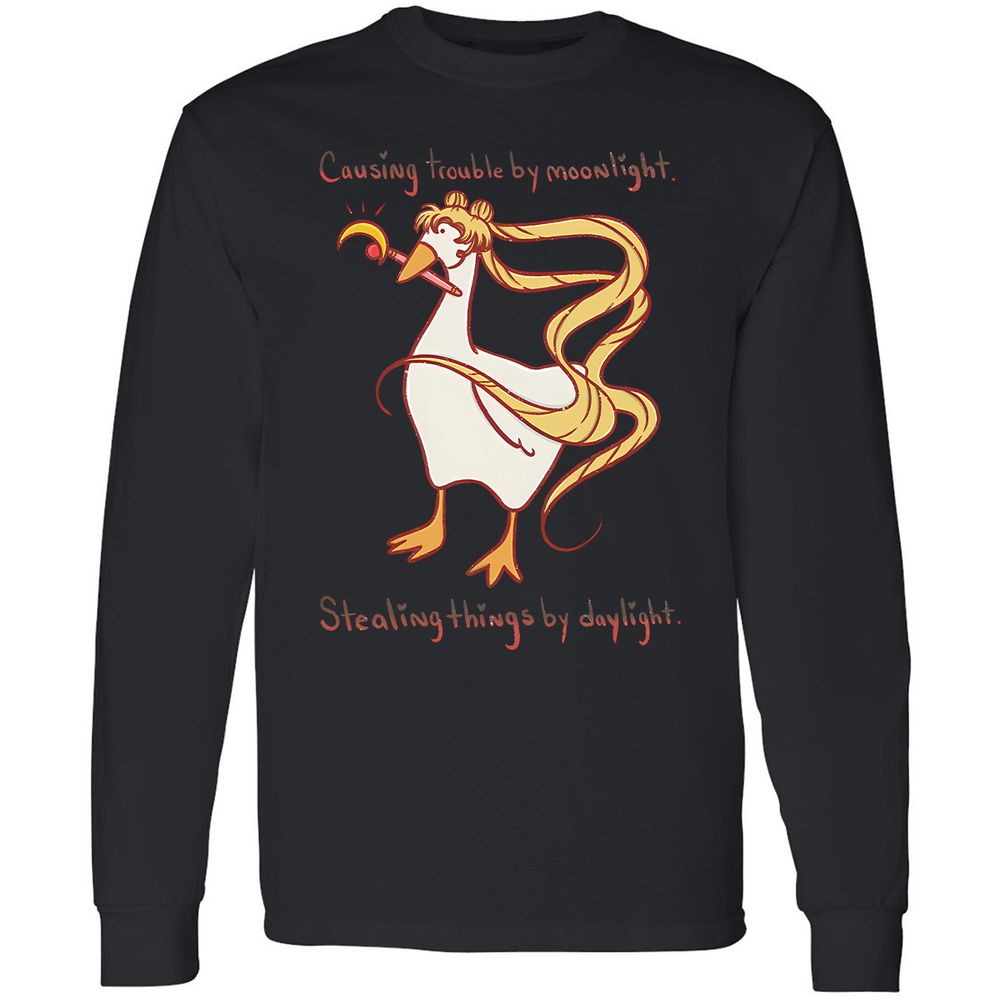 Long Sleeve T-Shirt - KQ4FZVGM - Black - 16