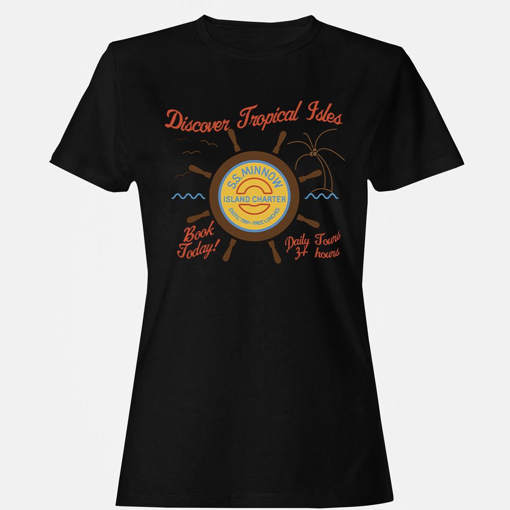 Women's T-Shirt - T3SH5TJ9 - Black - 16