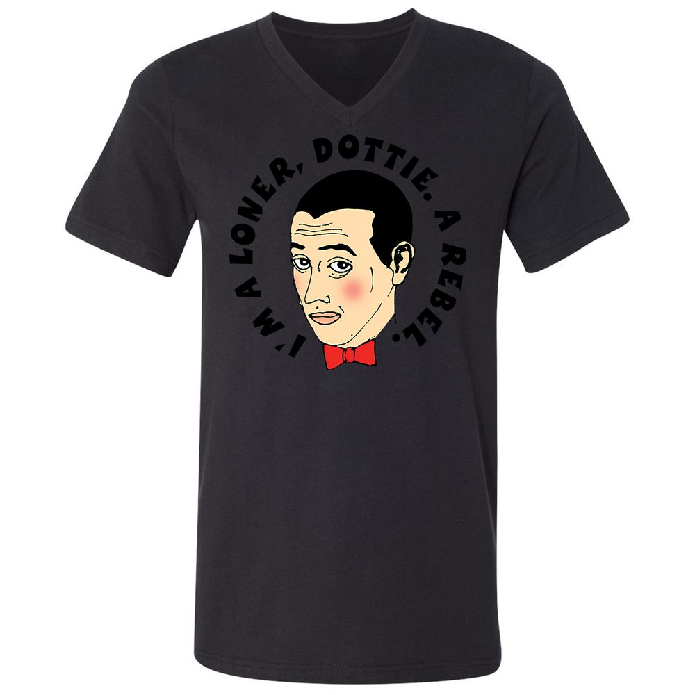 Unisex V-Neck T-Shirt - VCYUBSV3 - Black - 16