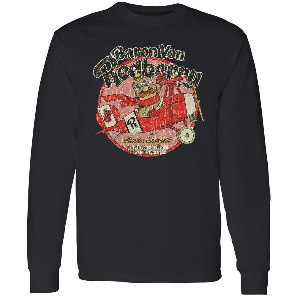 Long Sleeve T-Shirt - CTSHKN96 - Black - 16