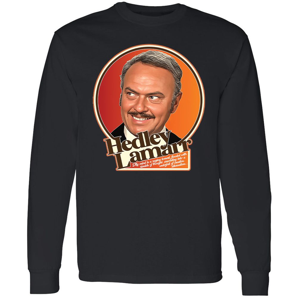 Long Sleeve T-Shirt - RTZXHZPM - Black - 16