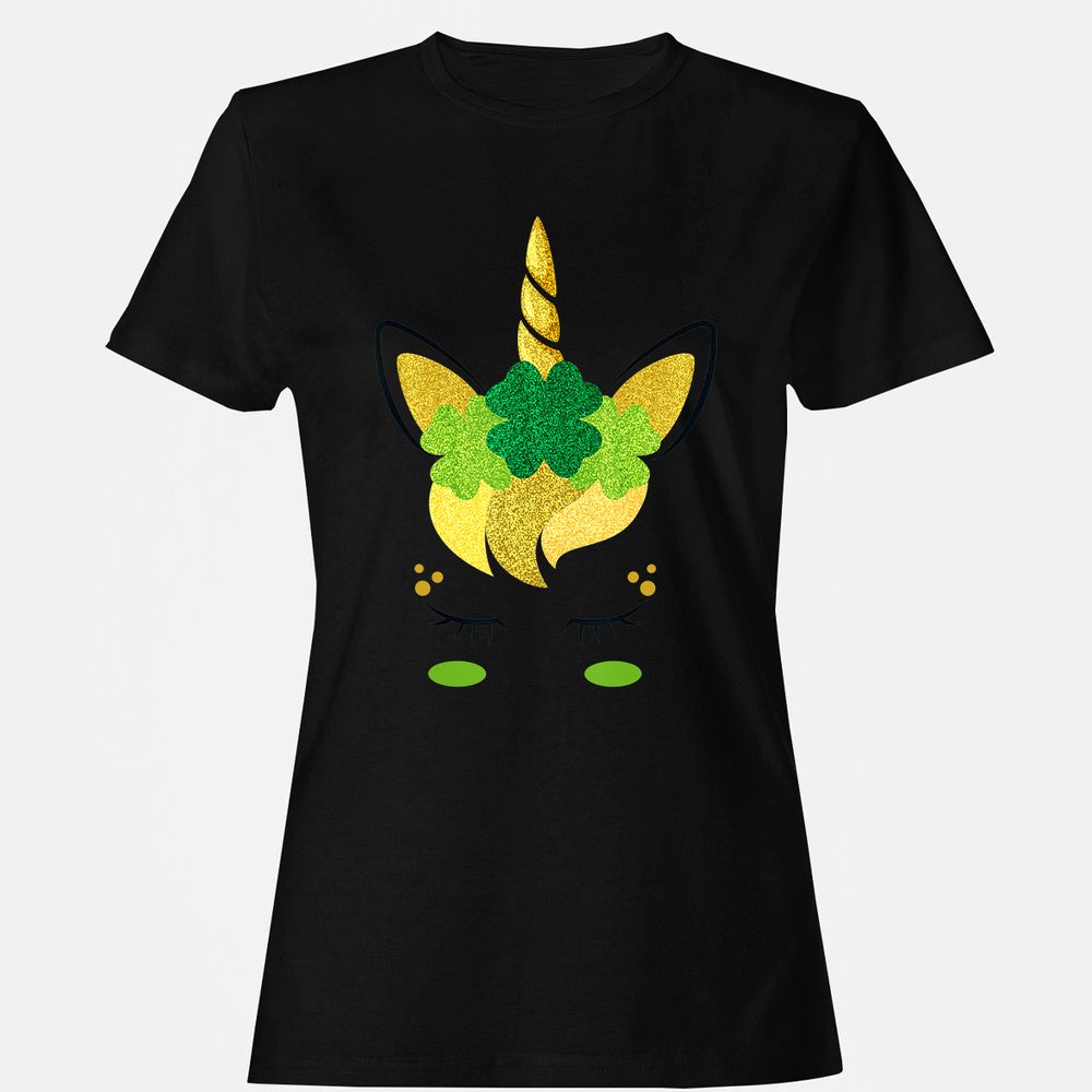 Women's T-Shirt - DP85UQ5K - Black - 16