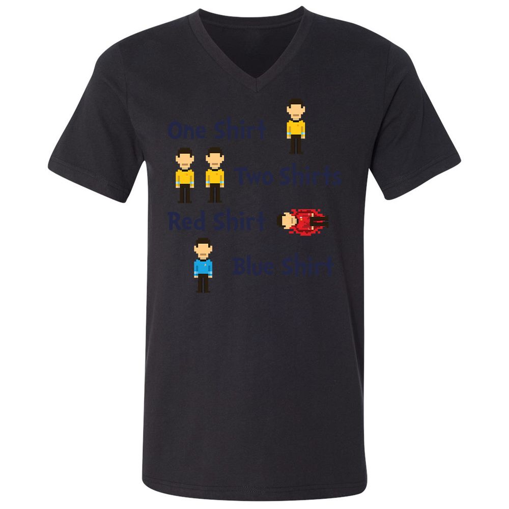 Red Shirt, Blue Shirt - Black - 16