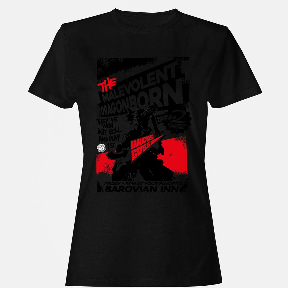 Women's T-Shirt - GBNY8BFQ - Black - 16