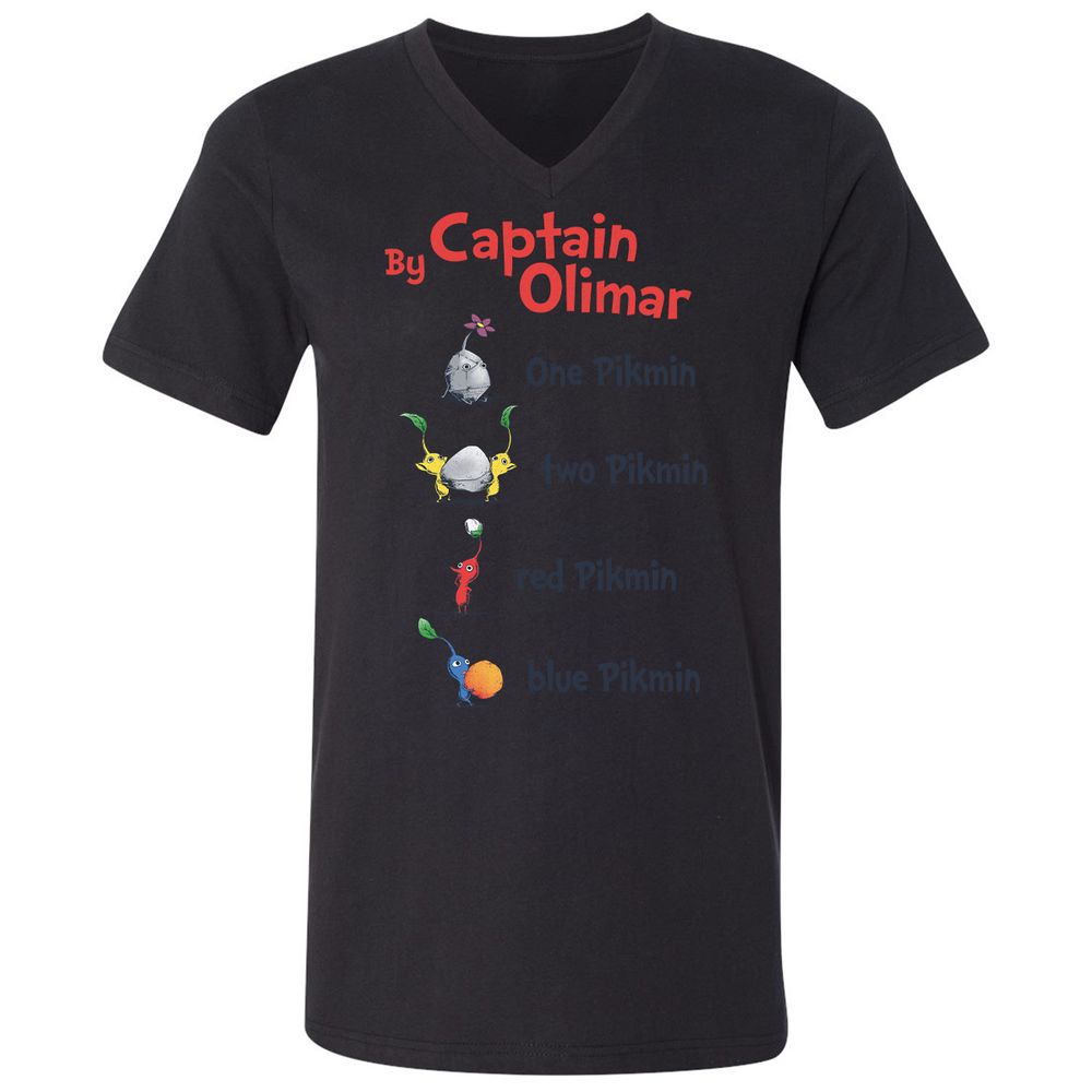 Unisex V-Neck T-Shirt - KH8FSEPL - Black - 16