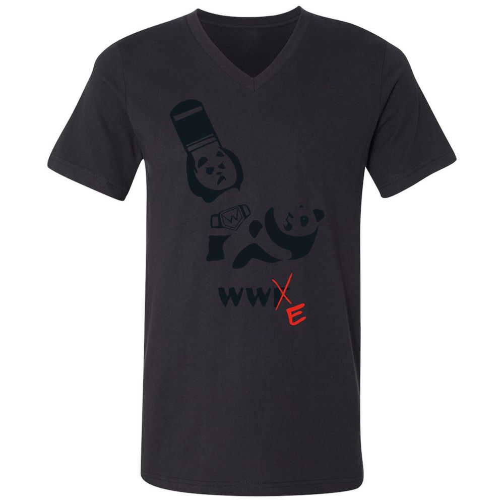 Unisex V-Neck T-Shirt - 8RTZP3EV - Black - 16