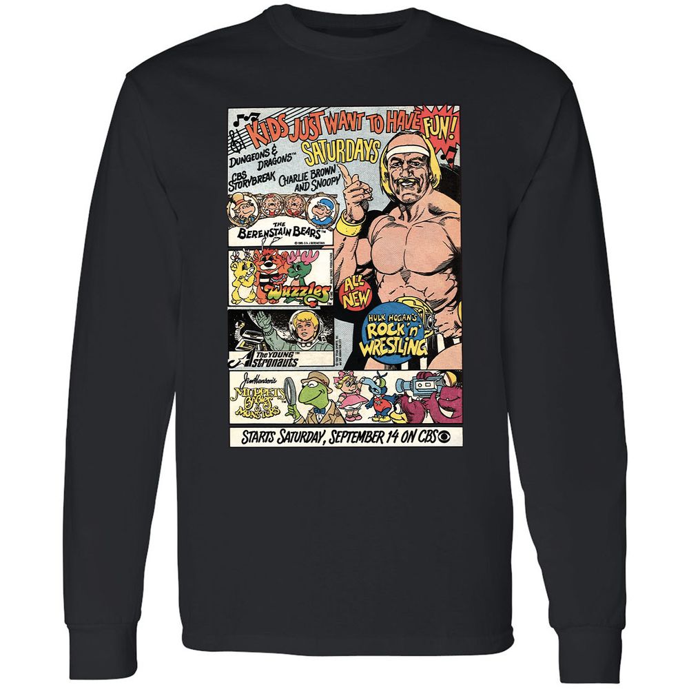 Long Sleeve T-Shirt - XJR5BV52 - Black - 16