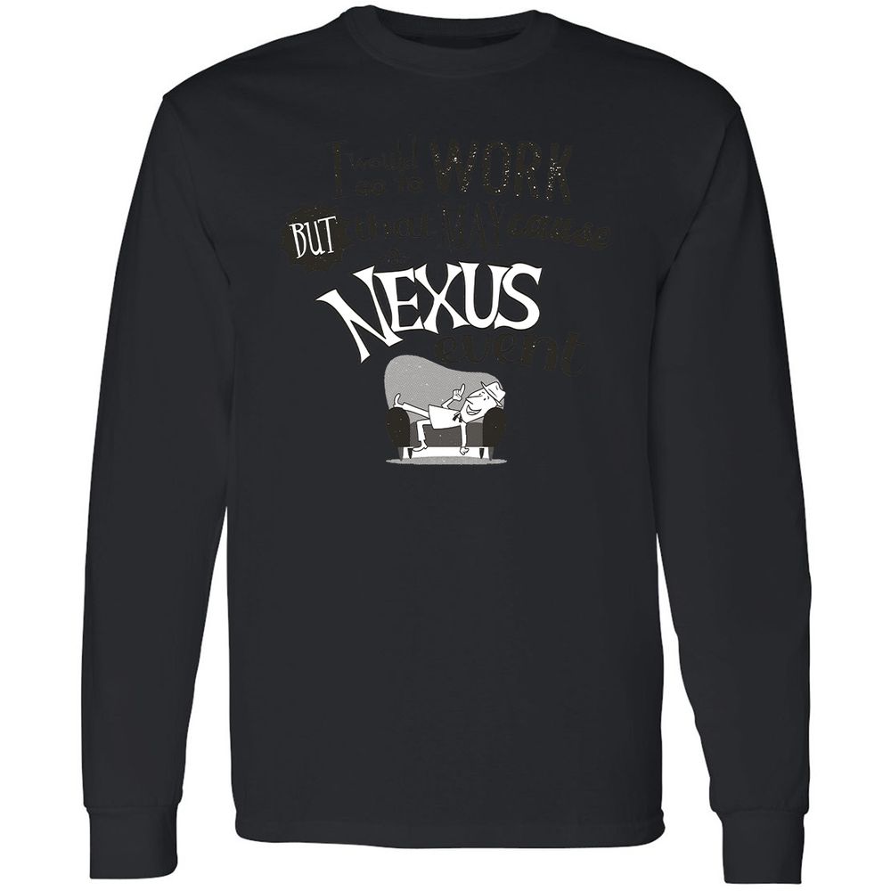 Long Sleeve T-Shirt - BRZEFXN5 - Black - 16