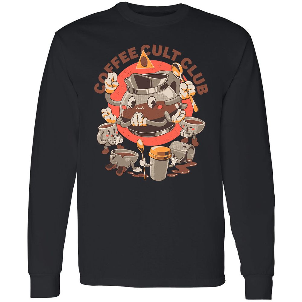 Long Sleeve T-Shirt - HHUF4B4C - Black - 16