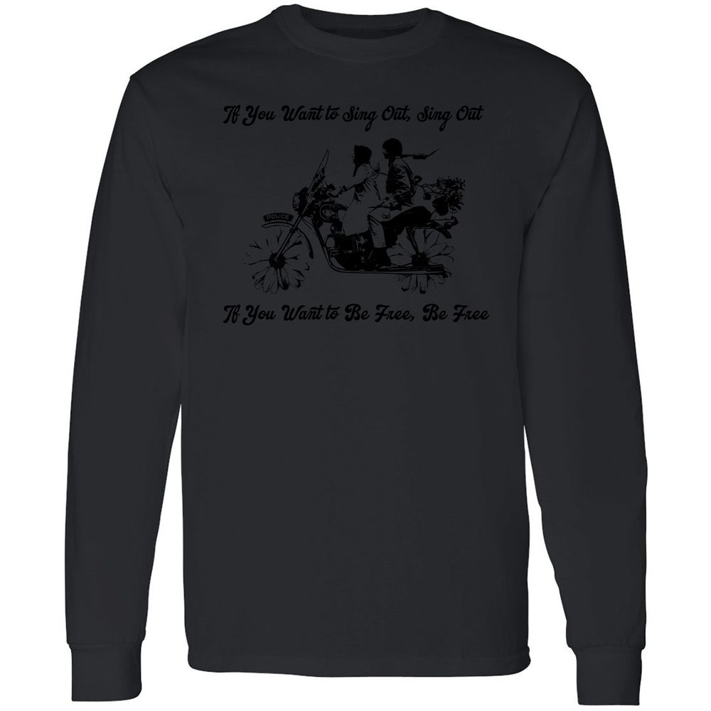 Long Sleeve T-Shirt - 8YCCHA9T - Black - 16