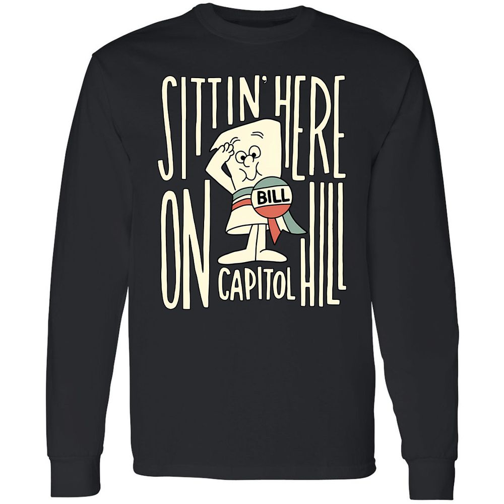 Long Sleeve T-Shirt - Z871UJ5L - Black - 16