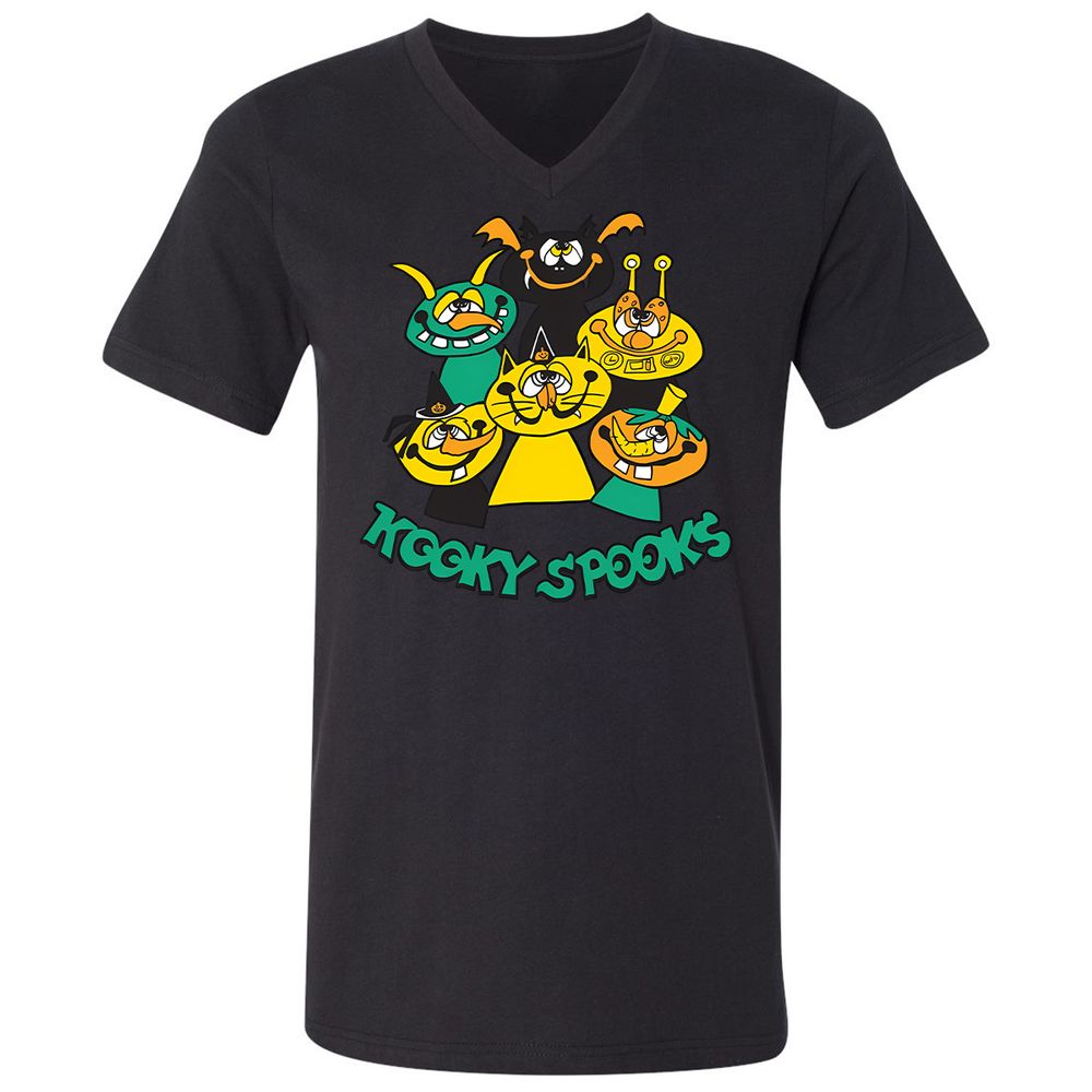 Unisex V-Neck T-Shirt - JLYMCV2T - Black - 16